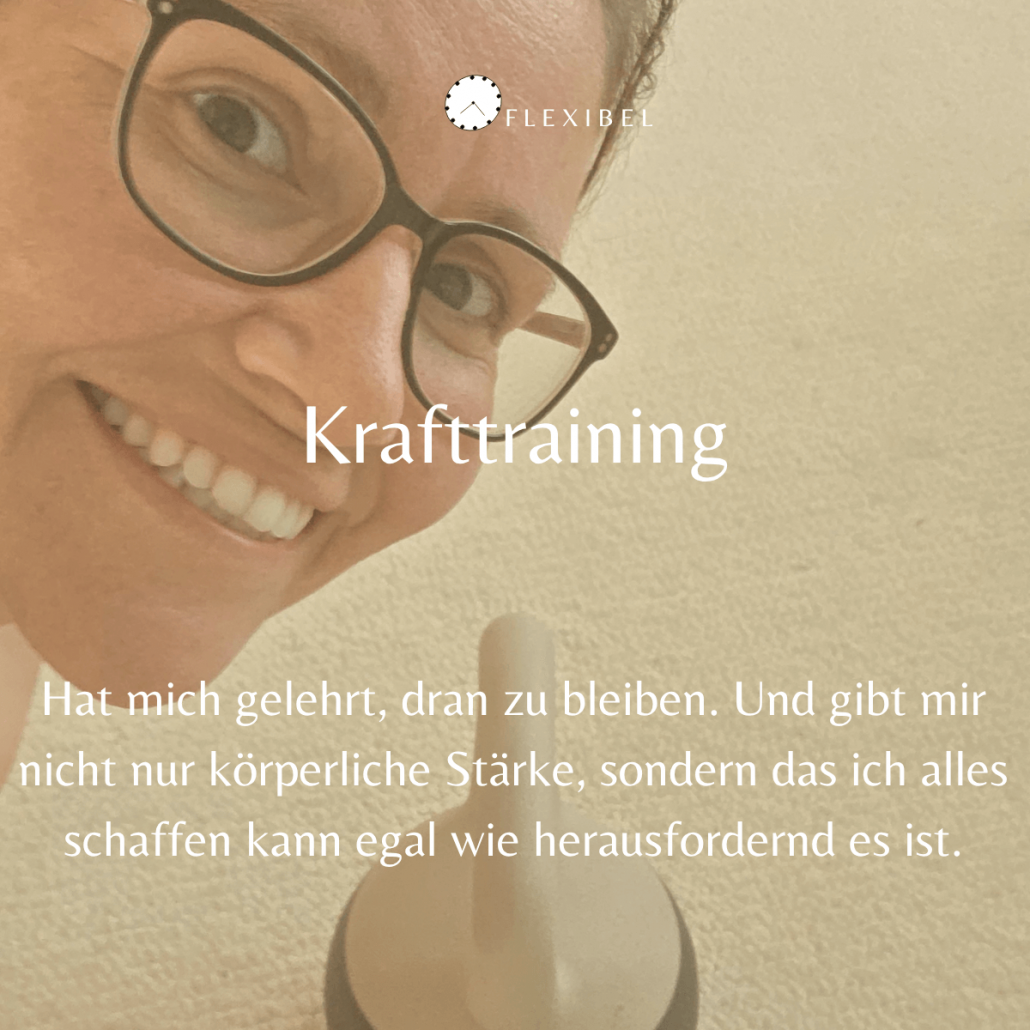 Hier ist Kristin Palm zu sehen, die über ihre langjährige Arbeit als Physiotherapeutin, ihre Leidenschaft für Yoga und Meditation sowie ihre heutige Tätigkeit als Spiritual Life Coach spricht und ihre Mission beschreibt, Menschen zu mehr Kraft, Balance und innerer Stärke zu begleiten.“ Hier spricht sie ueber das Krafttraining.
