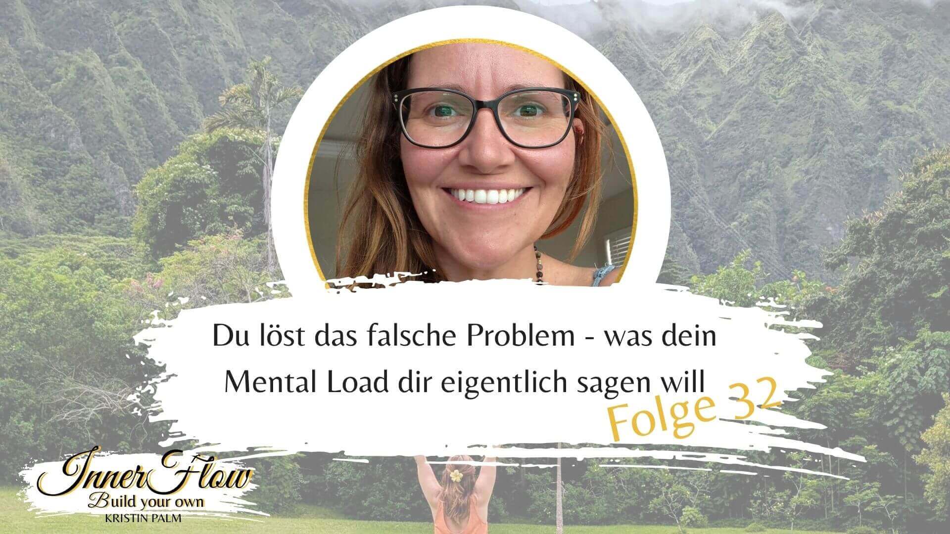 Frau sitzt erschöpft am Tisch – Mental Load und Selbstliebe Podcast Inner Flow