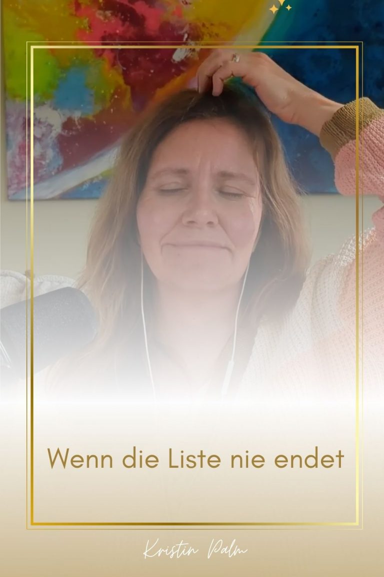 Kristin Palm beim Tapping, EFT gegen Angst, Inner Flow – Build Your Own, Folge #41