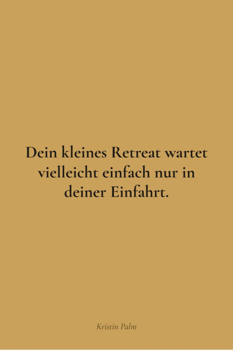 Pinterest-Grafik von Inner Flow – Build Your Own mit dem Text „Dein Retreat wartet in der Einfahrt" zur Folge #42 über den Weg raus aus dem Funktionsmodus