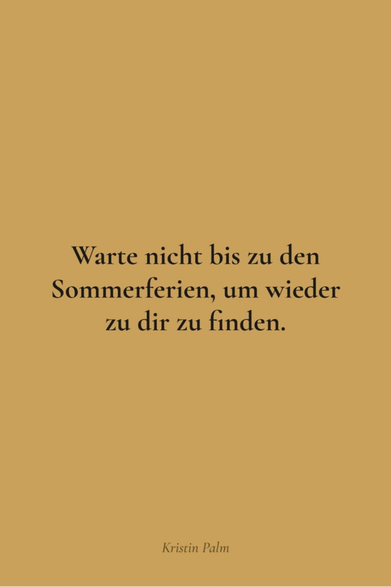 Pinterest-Grafik von Inner Flow – Build Your Own mit dem Text „Warte nicht bis zu den Sommerferien, um wieder zu dir zu finden" zur Folge #42 über den Weg raus aus dem Funktionsmodus