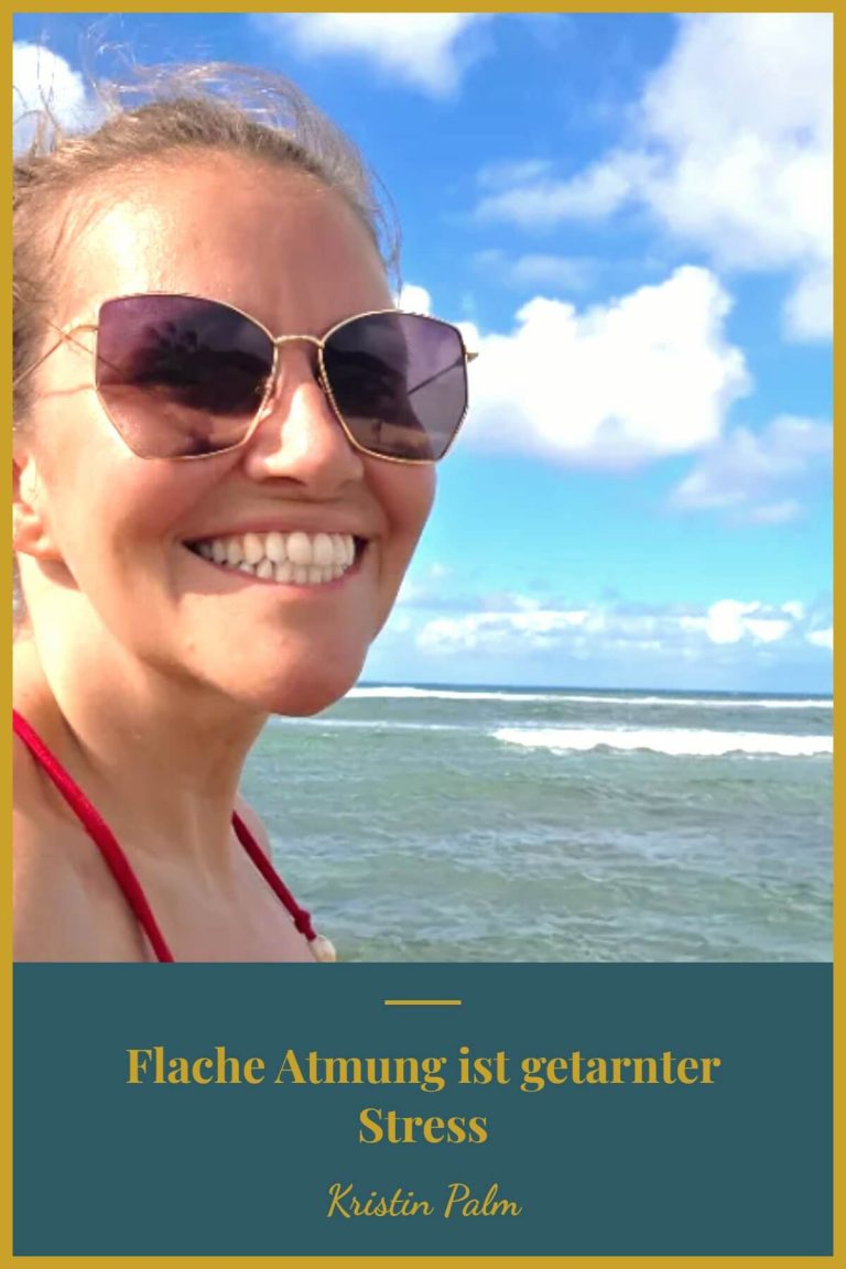 Kristin Palm zum Zitat, flache Atmung ist getarnter Stress, Folge 47 Inner Flow