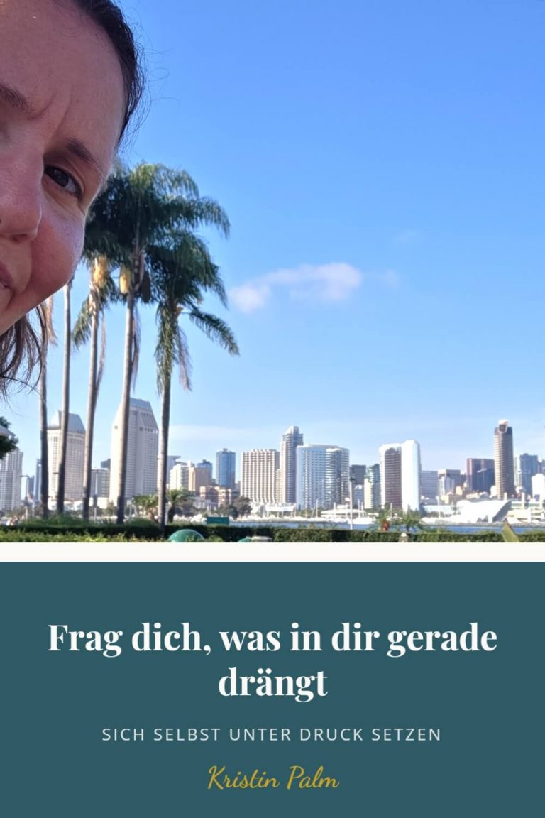 Kristin Palm nachdenklich, Text zum Thema sich selbst besser verstehen